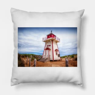 Covehead Lighthouse PEI 12 Pillow