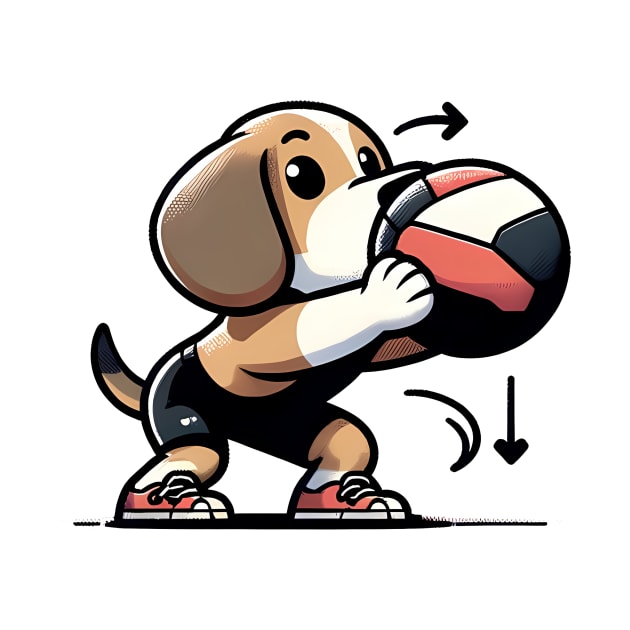 Medball Mastery: Beagle's CrossFit Challenge by Purrformance Wear