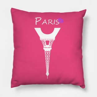 Paris kiss Pillow