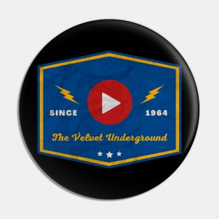 The Velvet Underground // Play Button Pin