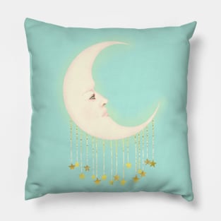 Dreaming Of The Moon Pillow