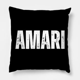 Amari Name Gift Birthday Holiday Anniversary Pillow