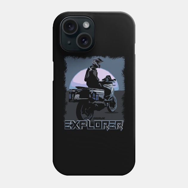 Explorer - Night Phone Case by Shwajn-Shop