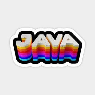 Java in 3d Magnet