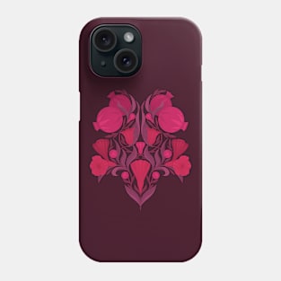 Vintage pomegranates Phone Case