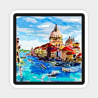 Summer In Venice Magnet