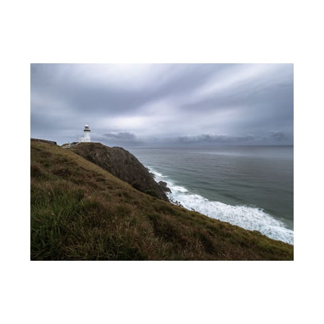 Byron Bay Lighthouse Overcast by LukeDavidPhoto