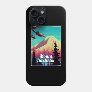 Mount Bachelor Oregon United States ski Phone Case