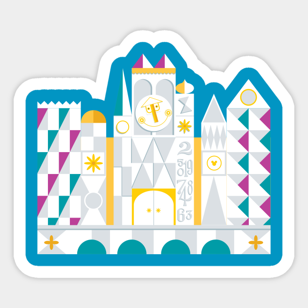 Small World - Disney - Sticker