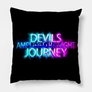 AMPLIFIED BY NIGHT-DEVILS JOURNEY #1 Pillow