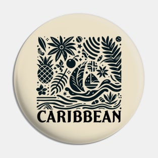 \\ Caribbean // Pin