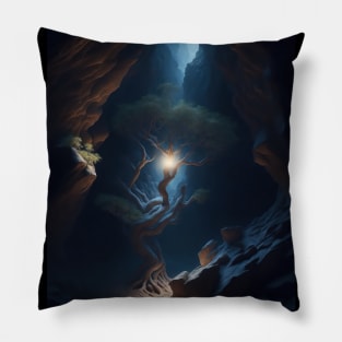 Mystic Luminous Enigma Pillow