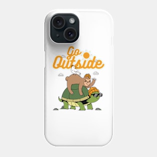 Go Outside, Explore The World Phone Case