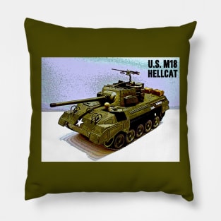 U.S. M18 Hellcat (Left Side) Pillow