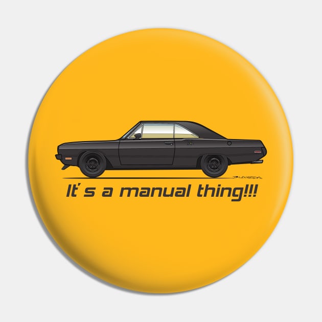 Manual Thing Black Pin by JRCustoms44