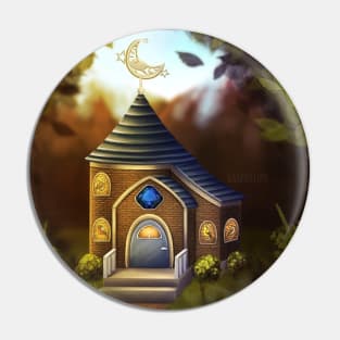 Wizard's house in the forest Pin