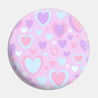 Unicorn Hearts Pin