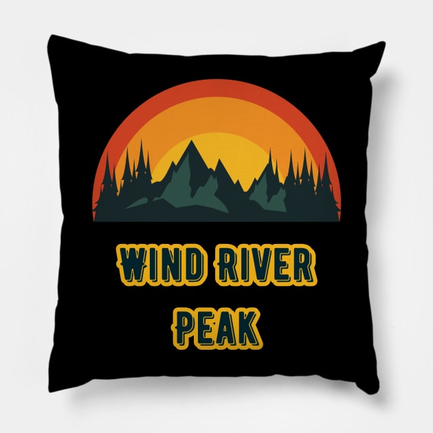 Wind River Peak Pillow by Canada Cities