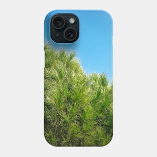 green pine branches Phone Case