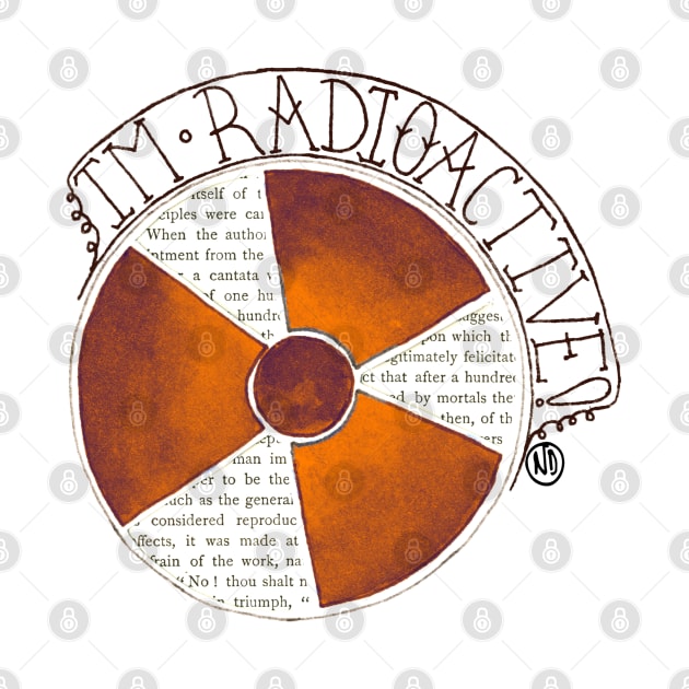 Im Radioactive! Icon- orange by Polkadotdreamer