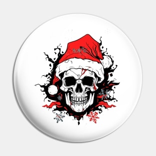 Christmas Celebration with a Skull Twist Pin