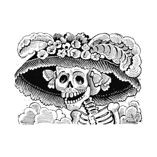 Calavera La Catrina Dapper Skeleton T-Shirt