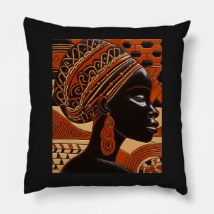 Black Magic girl Pillow