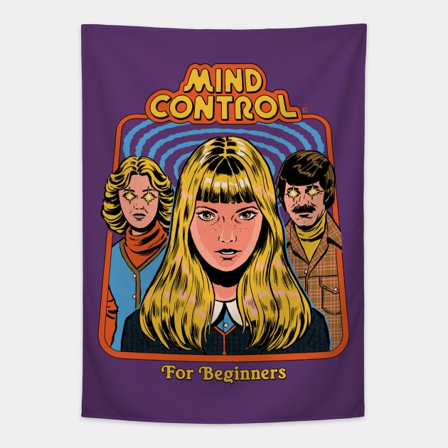 Mind Control For Beginners Tapestry by Steven Rhodes