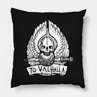 To Valhalla Pillow