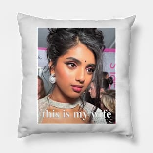 this is my wife Avantika Pillow