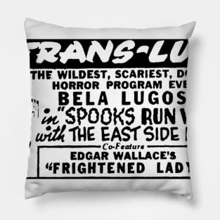 Spooks Run Wild (1941) Poster 4 Pillow