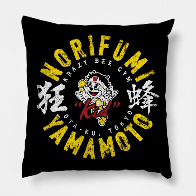 Norifumi Kid Yamamoto Pillow by huckblade