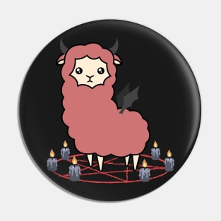 Llama demon Pin