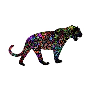 colorful leopard T-Shirt