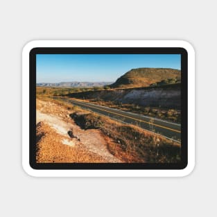 Highway Through Brazilian National Park (Chapada dos Veadeiros) Magnet