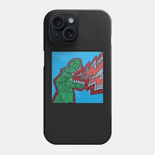 TYRANNOSAURUS REX, ROARING Phone Case