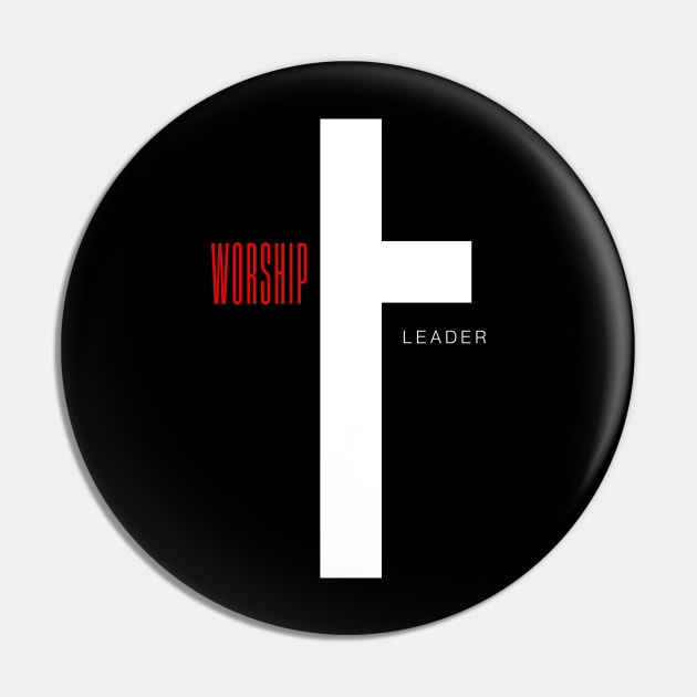 Worship Leader Pin by Drummer Ts