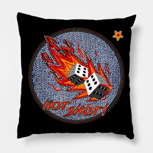 burning dices Pillow