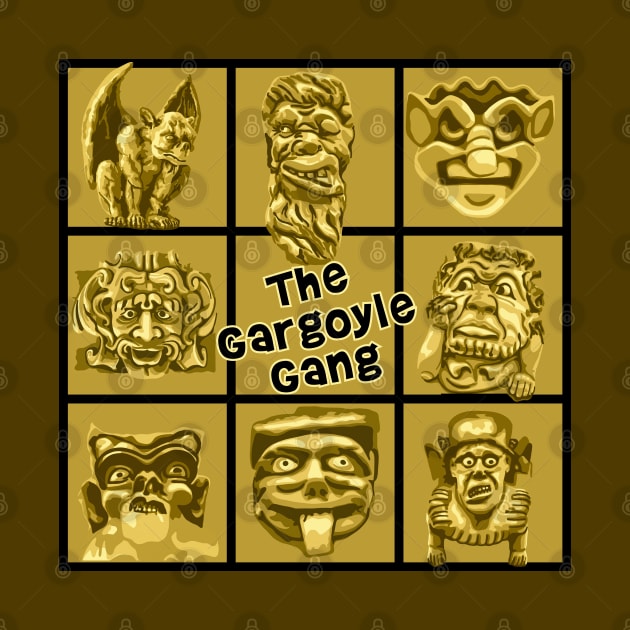 The Golden Gargoyle Gang by Slightly Unhinged