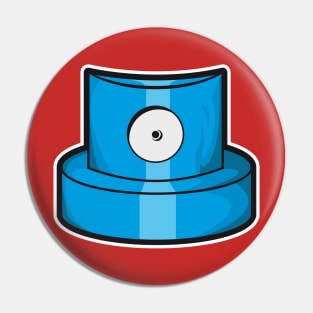 Blue cap Pin