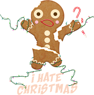 I Hate Christmas Magnet