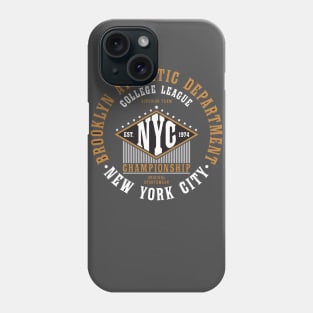 Brooklyn athletic departament Phone Case