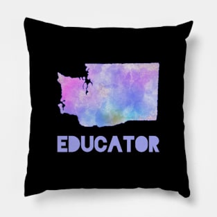 Washington Educator Pillow