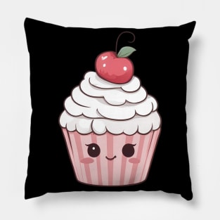 Cupcake Emoji Pillow