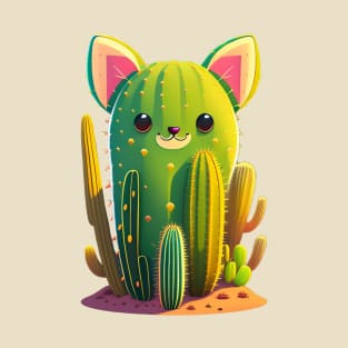 Cacti Cat T-Shirt