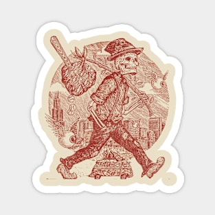 Wrigley Field Magnet