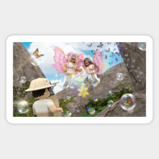 Girl Roblox Stickers Teepublic - roblox winter fairy