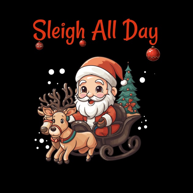 Sleigh All Day by ToonSpace