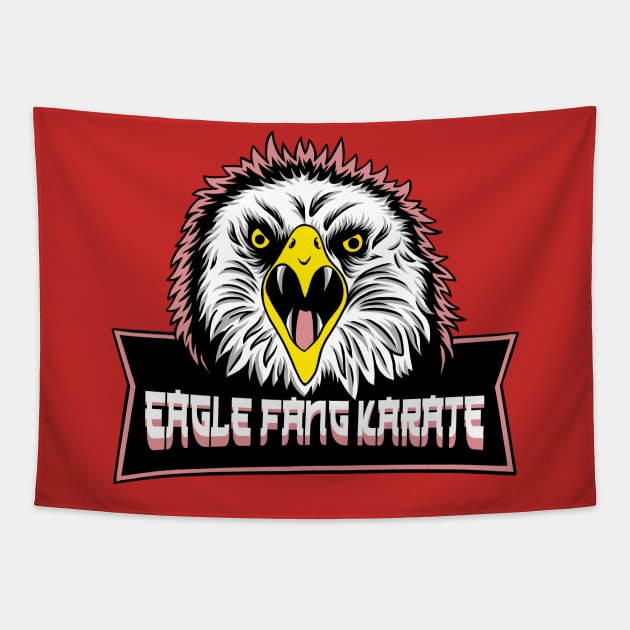 eagle fang karate Tapestry by terror machine std