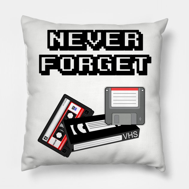 Never forget Pillow by MissMorty2